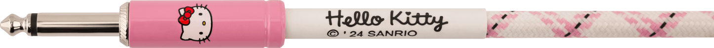 Fender® x Hello Kitty® White/Pink Woven Cable