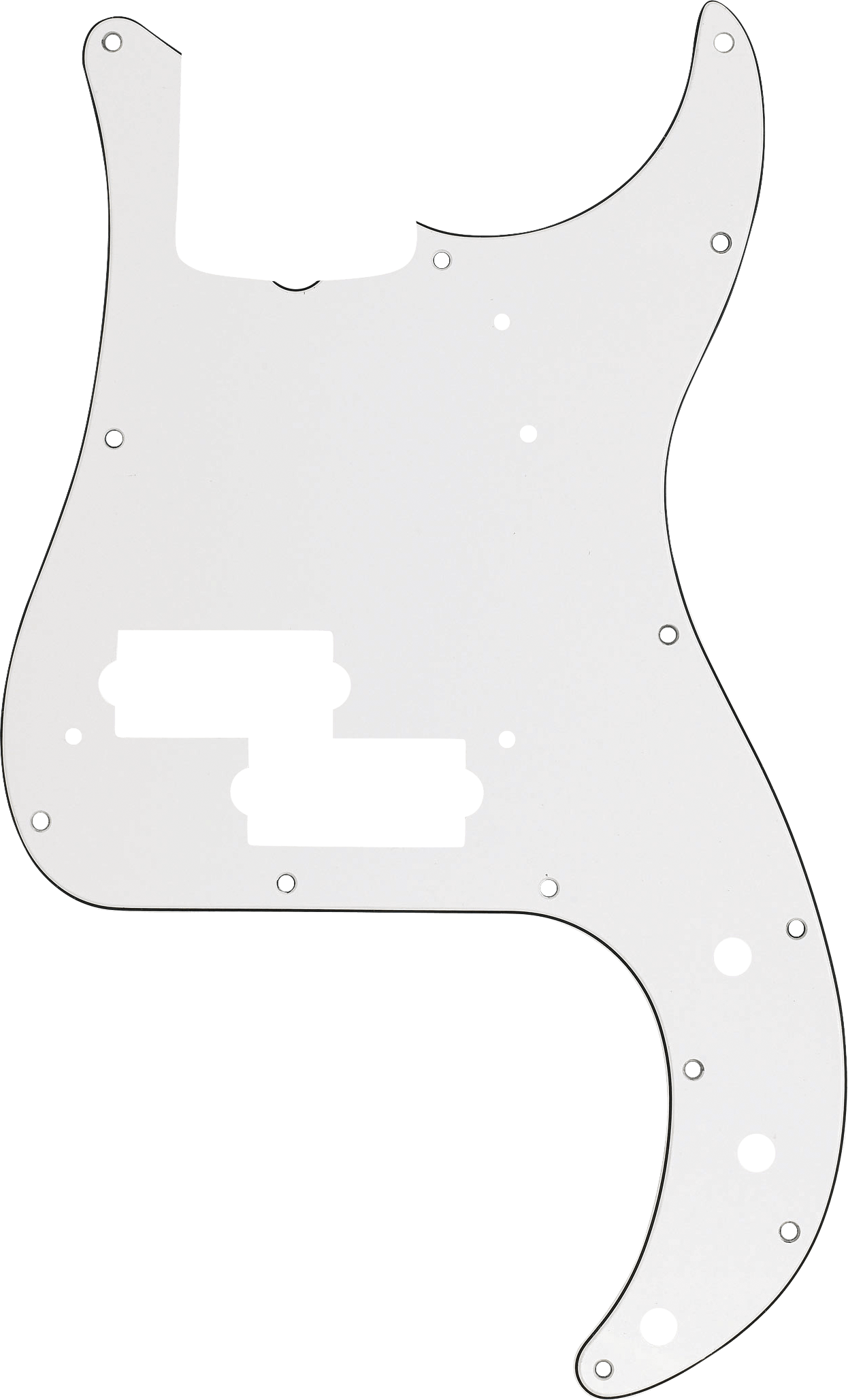 13-Hole '60s Vintage-Style Precision Bass® Pickguards