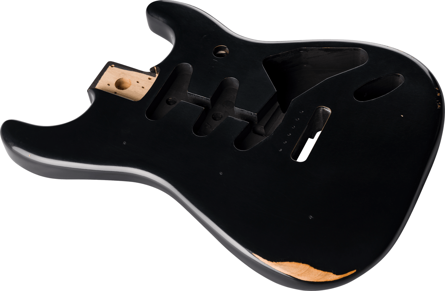 Road Worn® 50's Stratocaster® SSS Alder Body, Black
