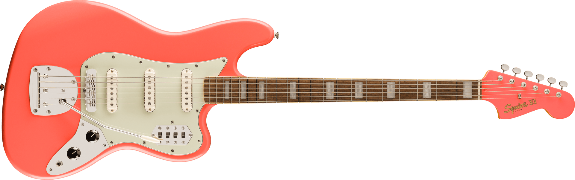 へ*れ様 Squier Bass VI FENDER Limited Edition Classic Vibe™ Bass VI, Mint Pickguard, Tahitian