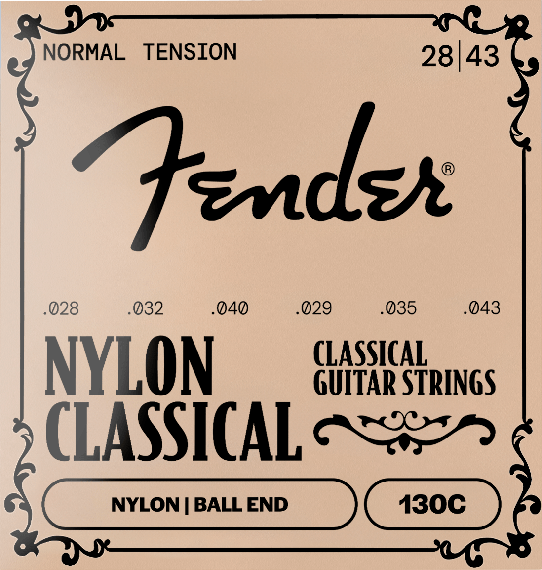 100C Nylon Classical Guitar Strings