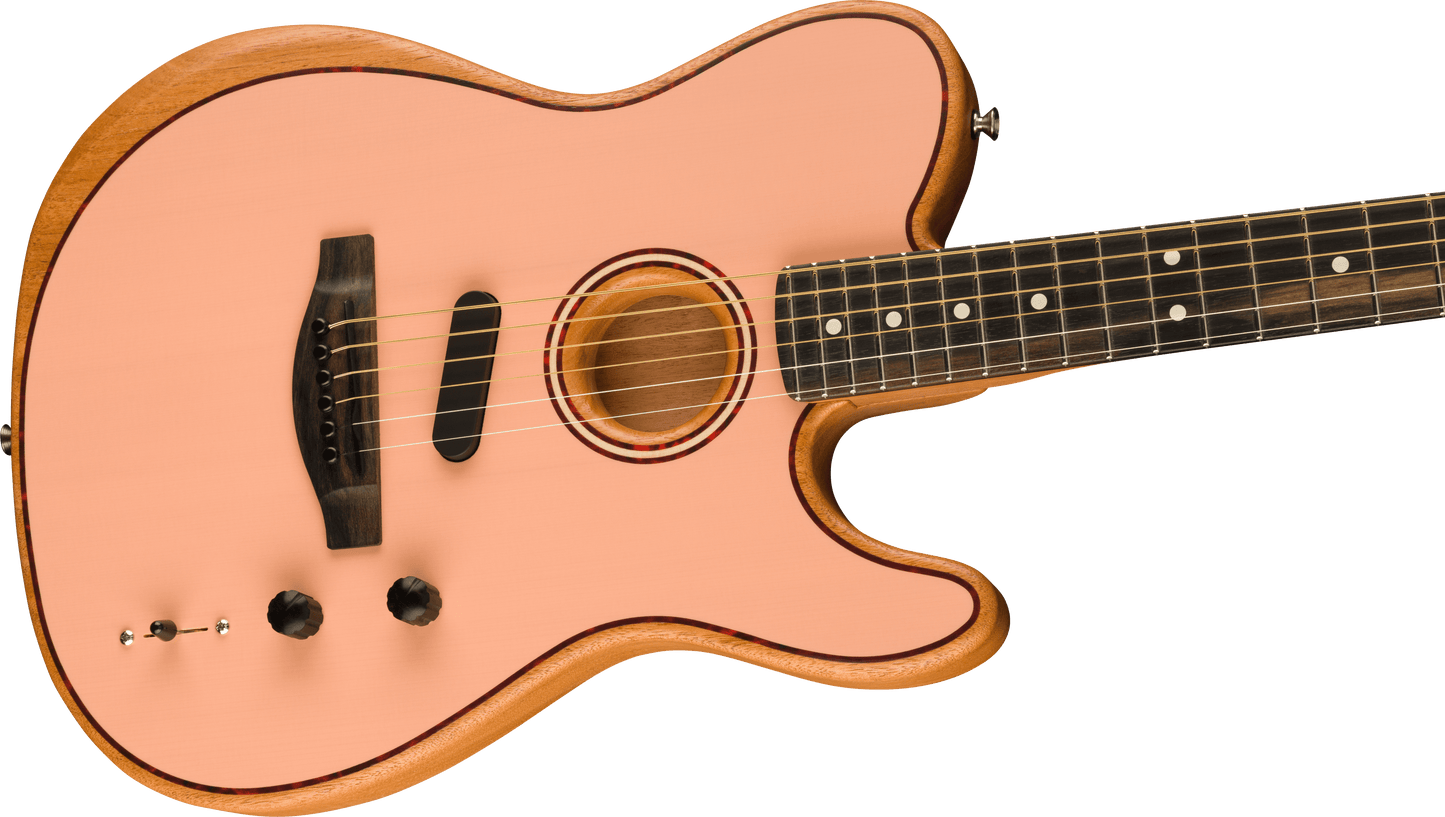 Limited Edition American Acoustasonic® Telecaster®, Shell Pink