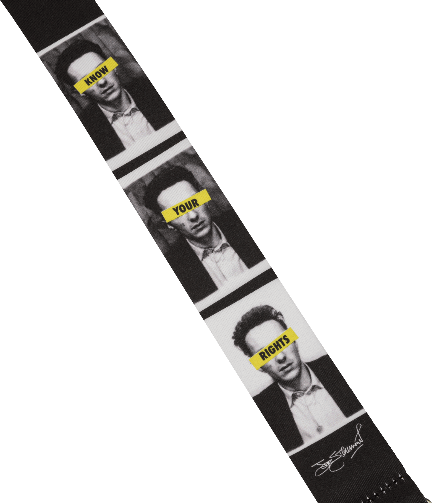 Joe Strummer Know Your Rights Strap