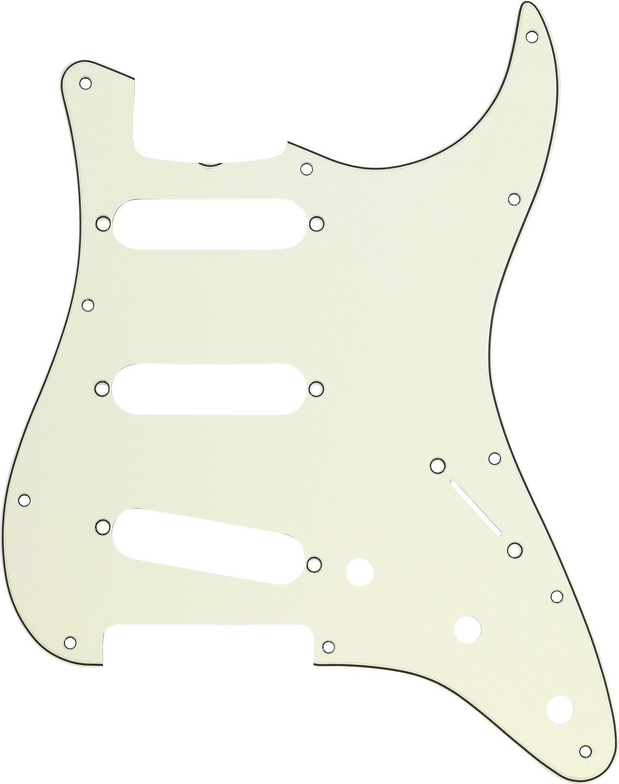 11-Hole '60s Vintage-Style Stratocaster® S/S/S Pickguards