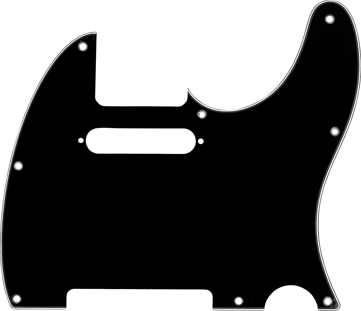 8-Hole Mount Multi-Ply Telecaster Pickguards