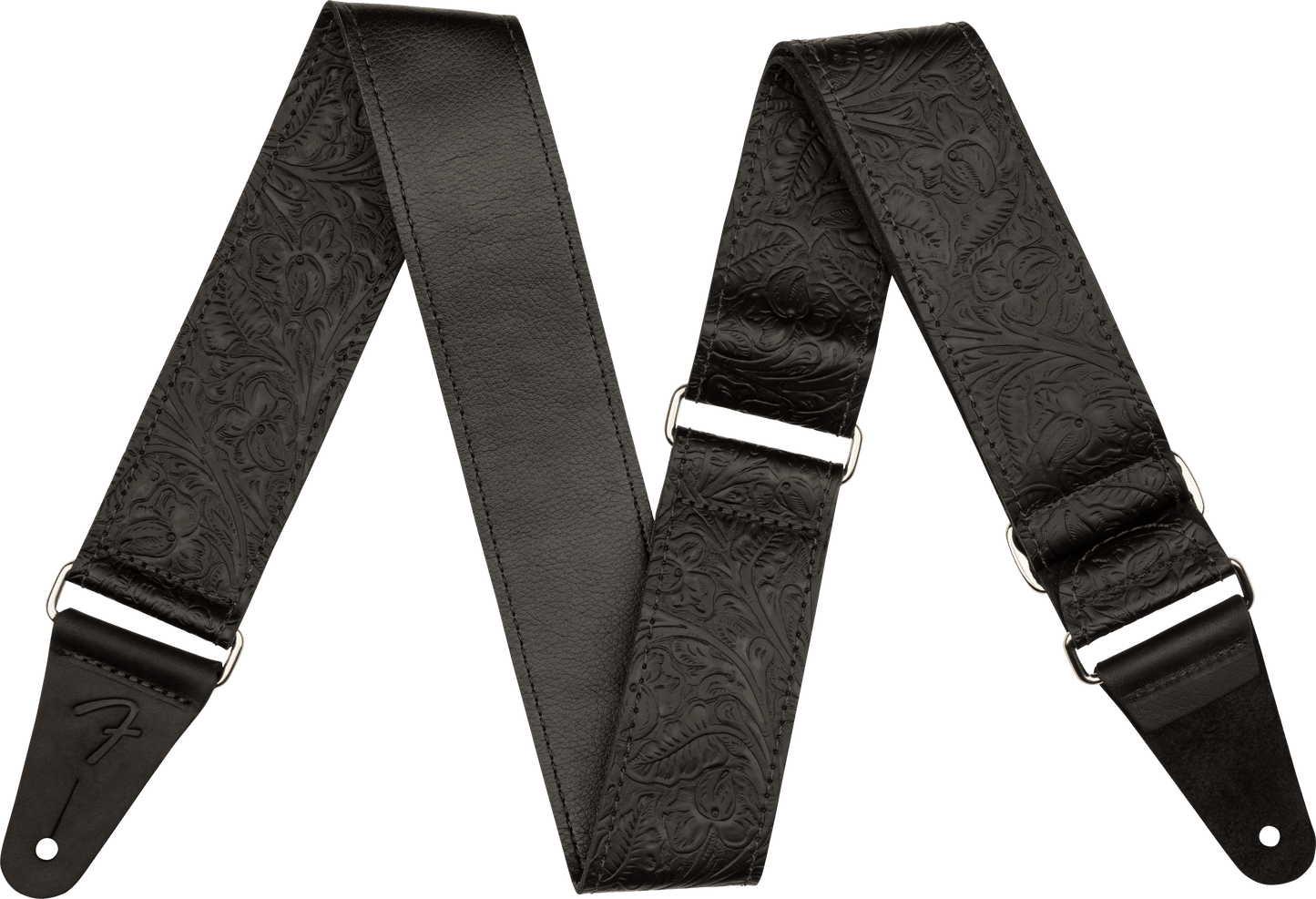 Tooled Leather Guitar Straps