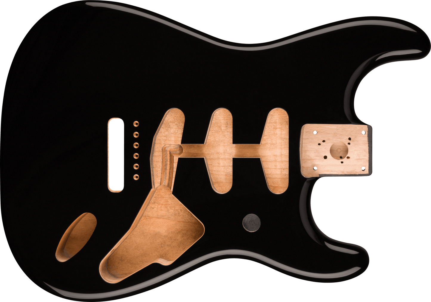 Classic Series 60's Stratocaster® SSS Alder Body Vintage Bridge Mount - Black