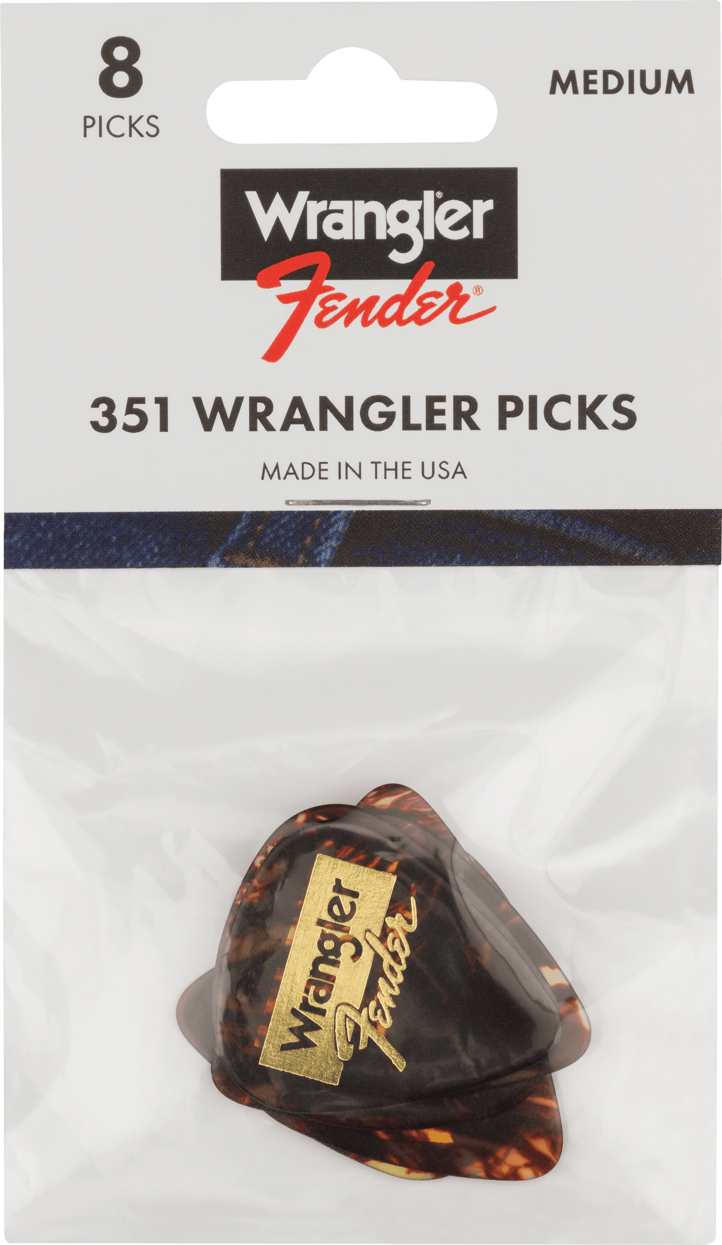 Fender® x Wrangler® Celluloid Picks