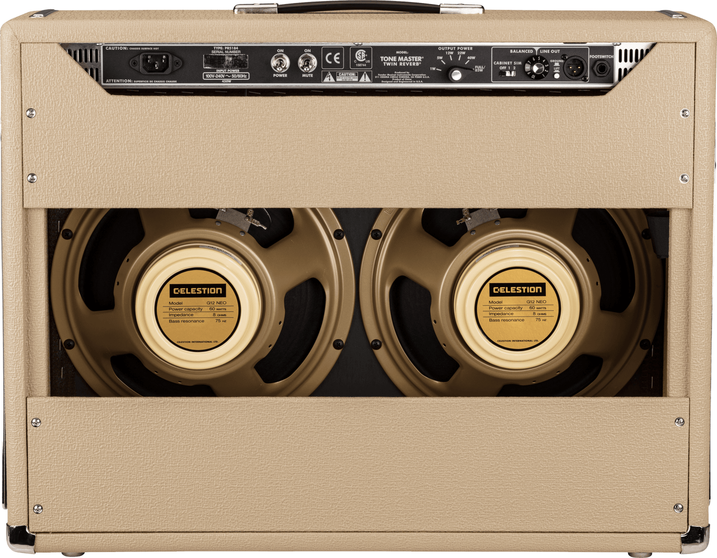 Tone Master® Twin Reverb® Blonde