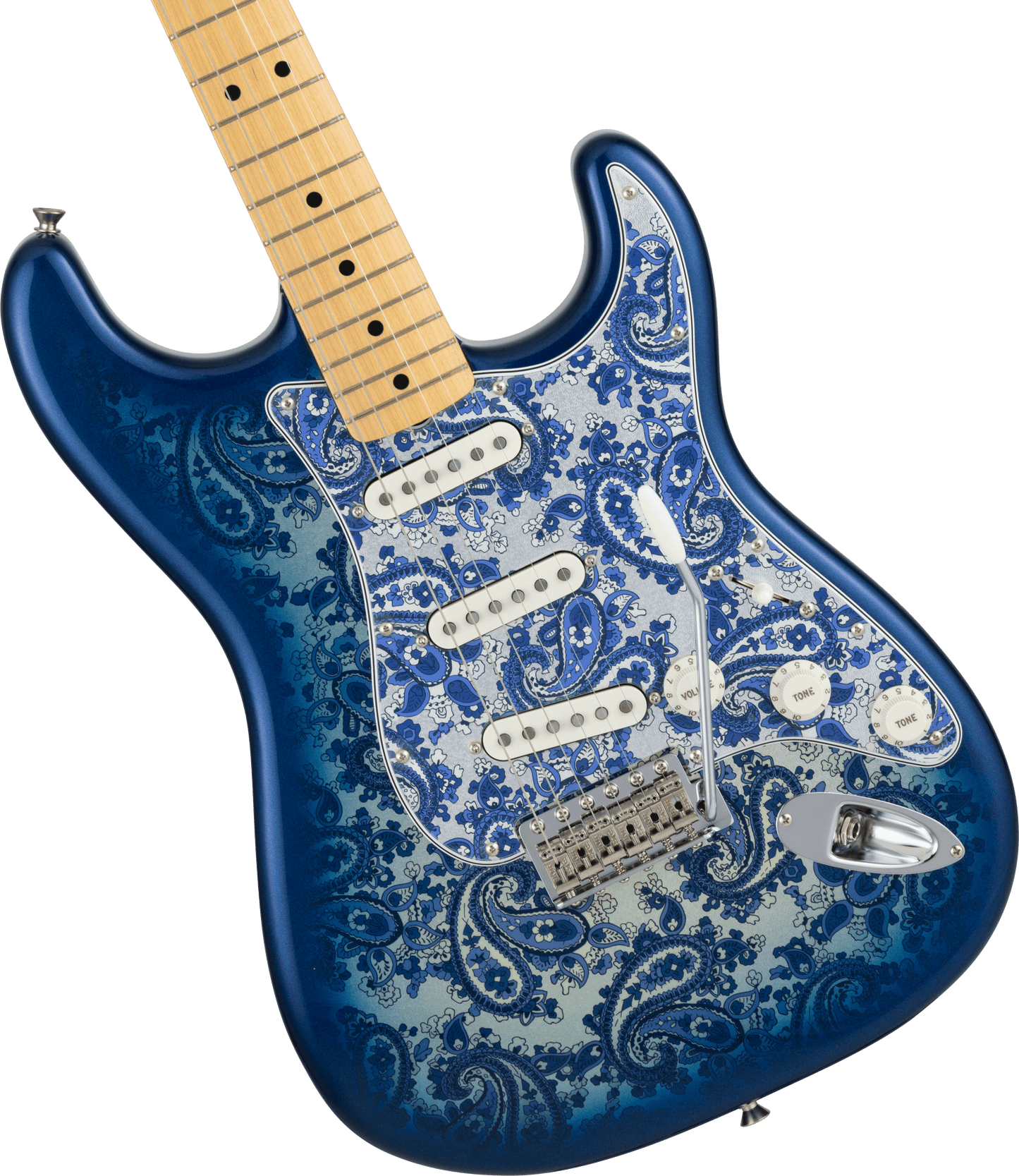 Made in Japan Limited Stratocaster® Indigo Paisley