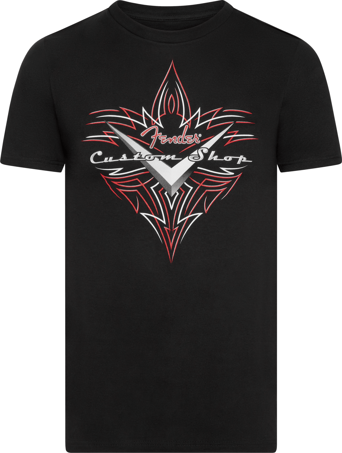 Fender® Custom Shop Pinstripe T-Shirt, Black