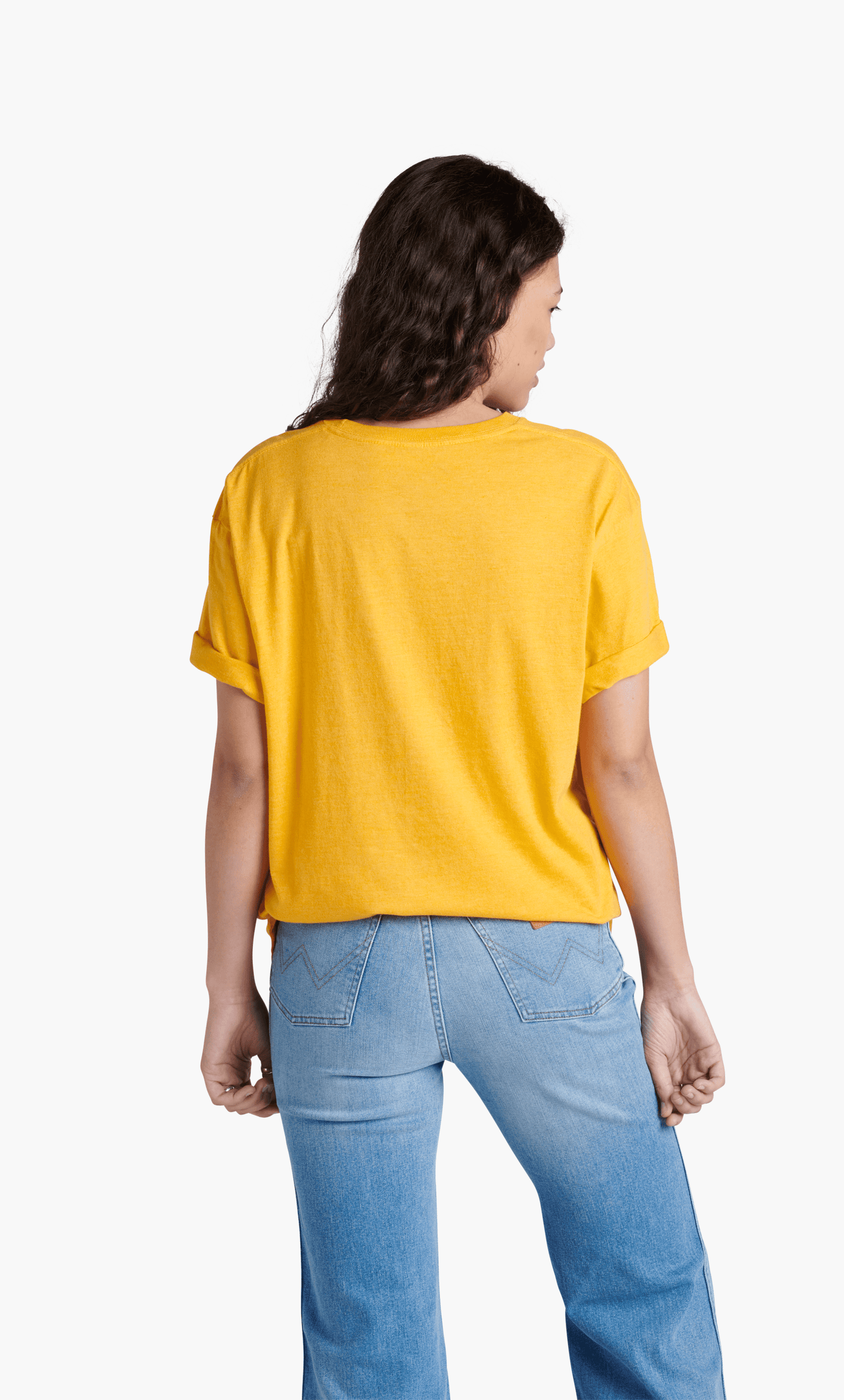 Fender® Spaghetti Logo T-Shirt, Butterscotch Blonde